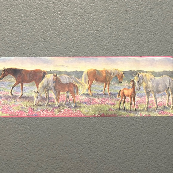 Wall Decor Wild Horses Wallpaper Border Poshmark